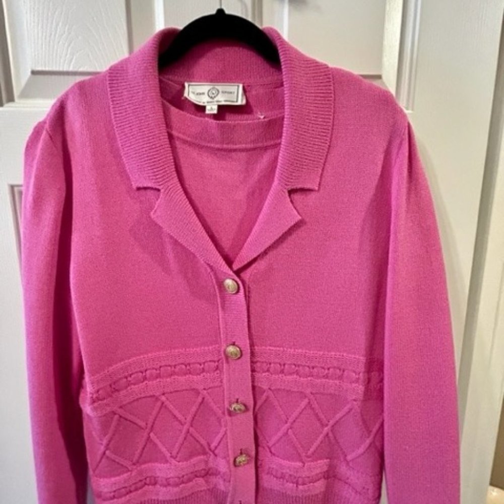 St John Knit Sweater Set --Size Large